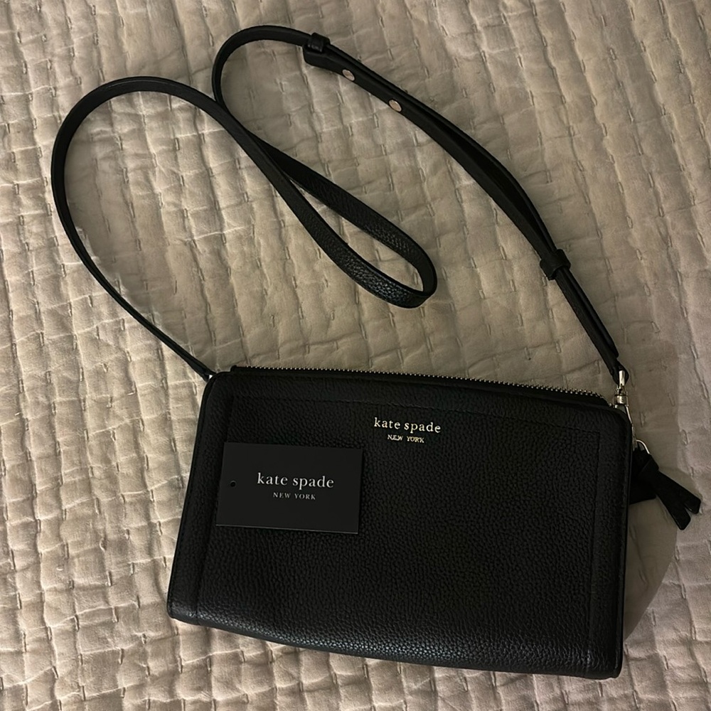 Kate Spade Knott Black Crossbody Bag - Brand New!